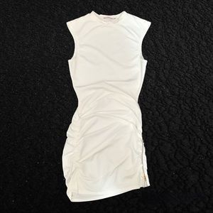 Shoedazzle Zipper Slit Dress Size A Reg $64.95. 
A mini dress